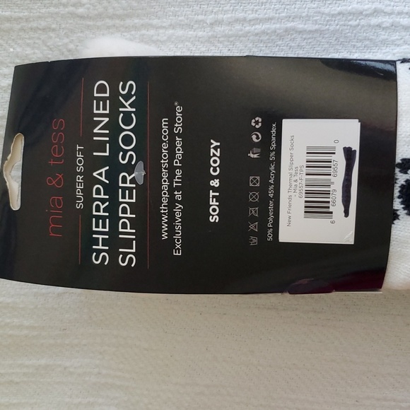 Sheepa lined thermal slipper socks soft & cozy NWT ♥️HP - Picture 6 of 7